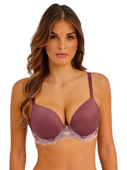Wacoal Modern Affair Underwired Contour Bra, Rose Brown, Rose Brown