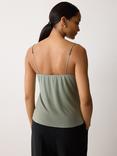 Jigsaw Lace Trim Vest Top, Rainwater