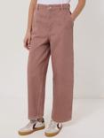 Jigsaw Kensington Barrel Leg Jeans, Washed Pink