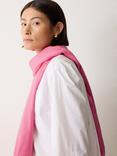 Jigsaw  Wool Silk Pashmina, Pink