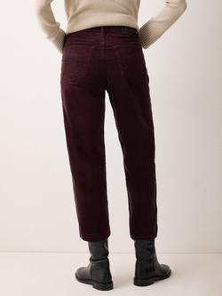 Jigsaw Patch Pocket Corduroy Cotton Denim Jeans - view 2, Purple