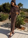 Never Fully Dressed Tilly Leopard Print Dress, Multi