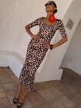 Never Fully Dressed Iris Leopard Print Dress, Multi