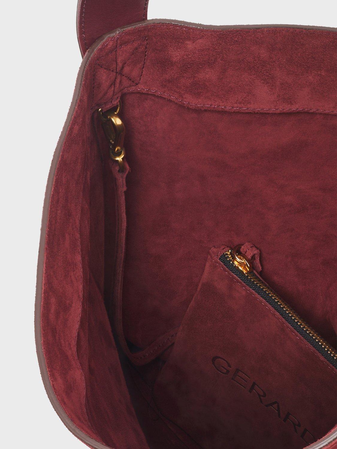 Product image 3 of 3, which shows Gerard Darel Lady Leather Bag, Paprika