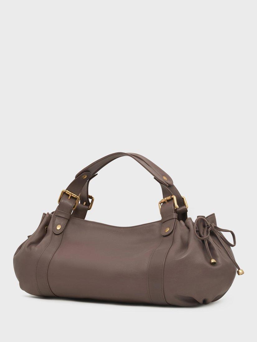 Product image 2 of 3, which shows Gerard Darel 24H Leather Bag, Stone