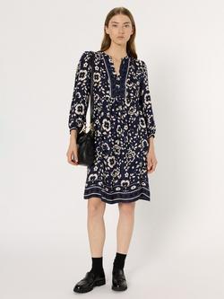 Gerard Darel Laure Floral Dress, Indigo, Indigo