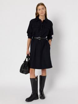 Gerard Darel Lea Shirt Dress, Navy, Navy