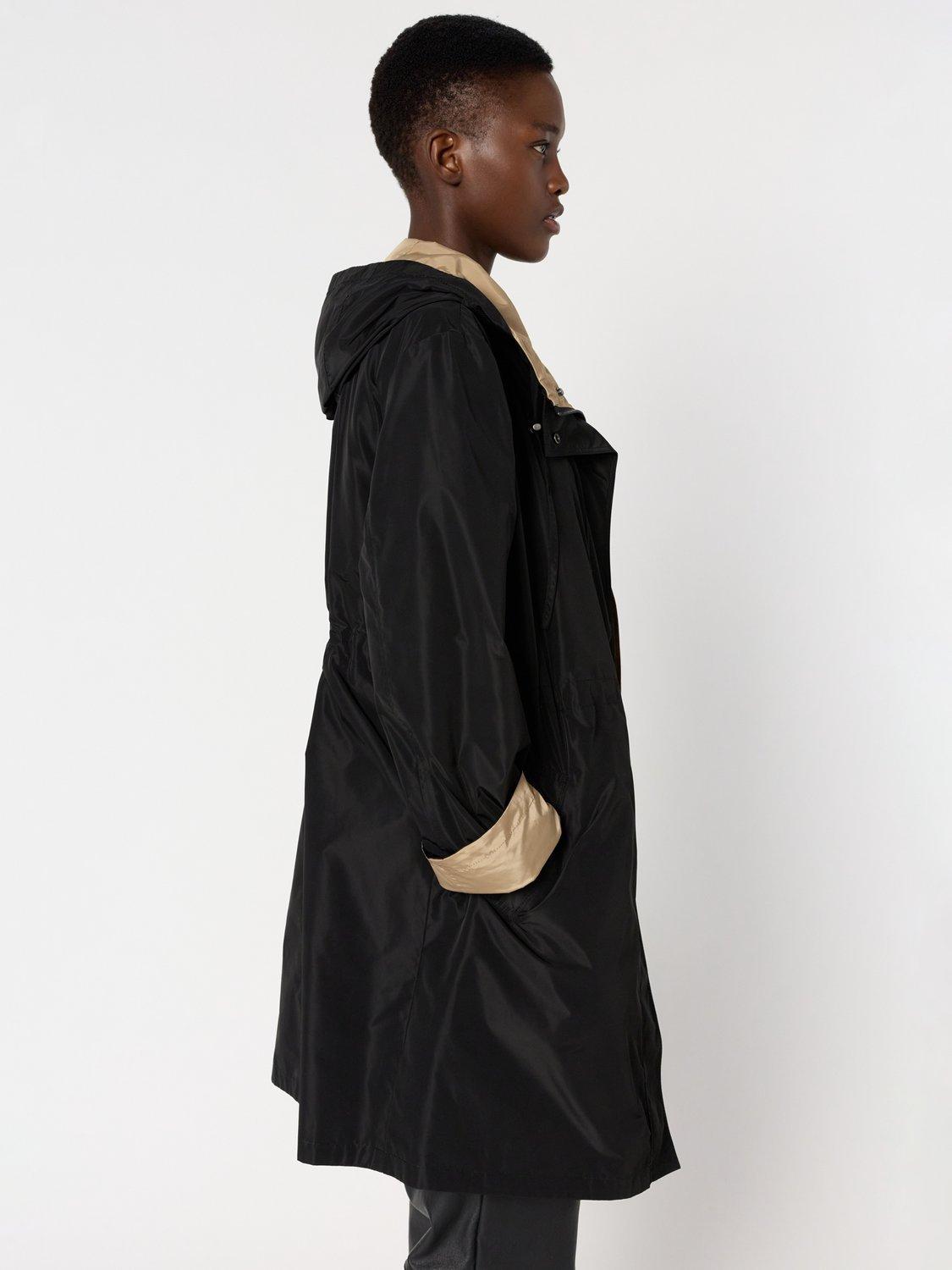 Product image 5 of 8, which shows Gerard Darel Ximena Reversible Trench Coat, Black, 12