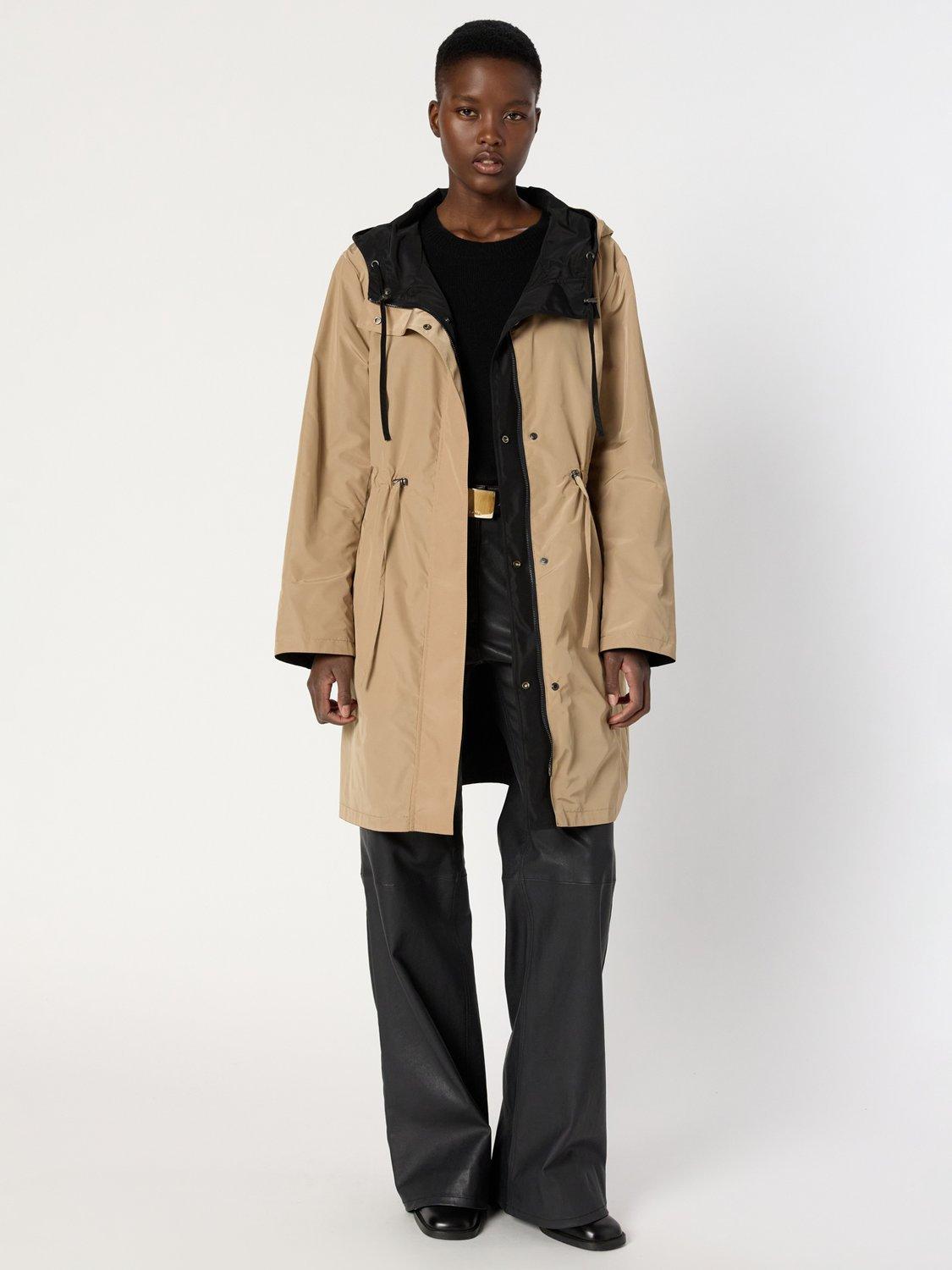 Product image 7 of 8, which shows Gerard Darel Ximena Reversible Trench Coat, Black, 12