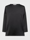 Gerard Darel Angele Jersey Top, Black
