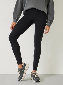 HUSH Essential Cotton Leggings, Black