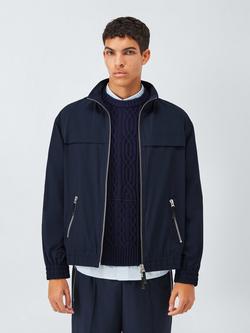 John Lewis x LABRUM Tech Track Jacket, Navy, Navy