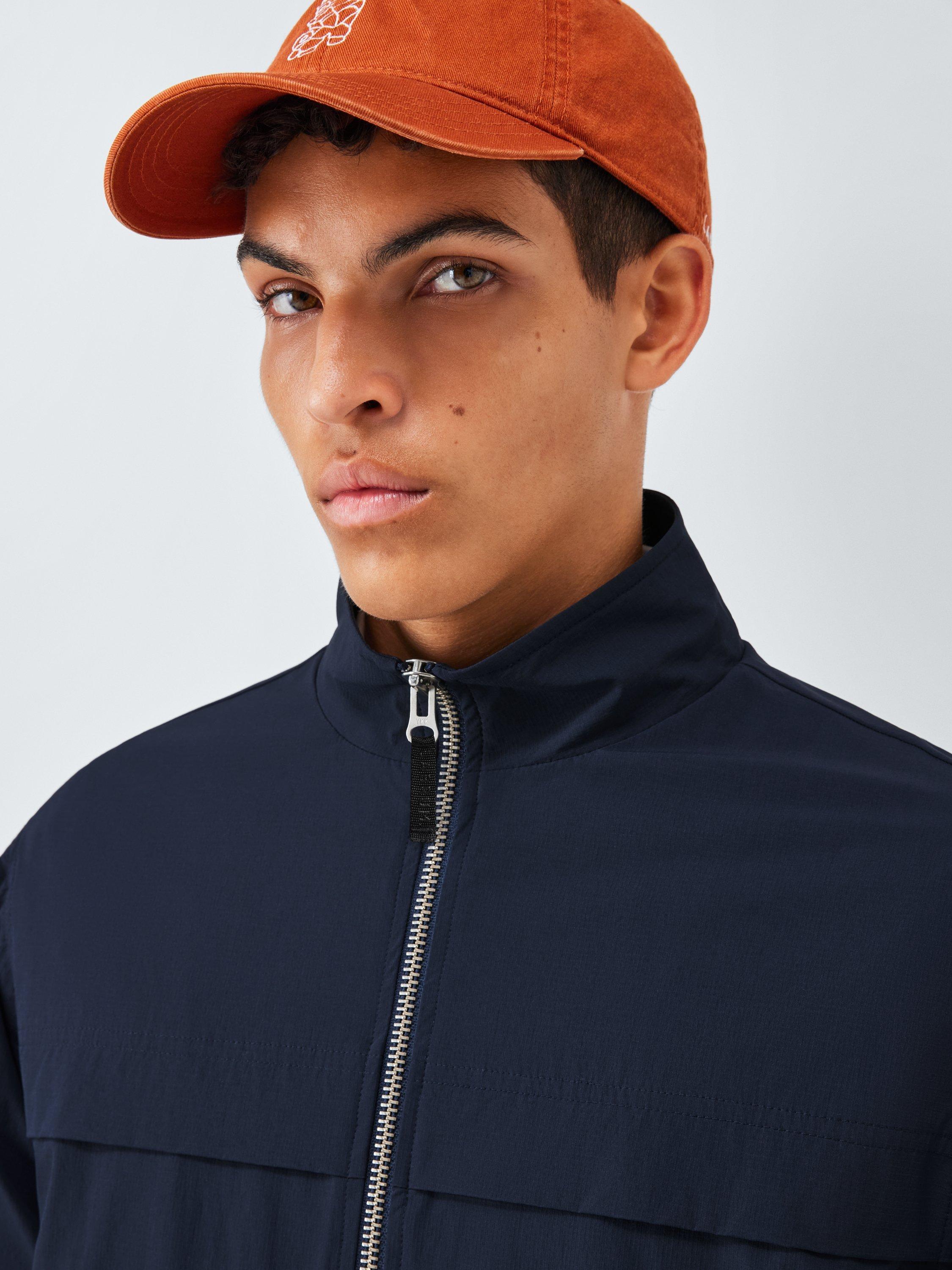 Product image 6 of 7, which shows John Lewis x LABRUM Tech Track Jacket, Navy, S