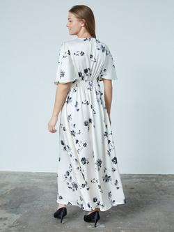 Sisters Point Gisela Floral V Neck Maxi Dress - view 2, Multi
