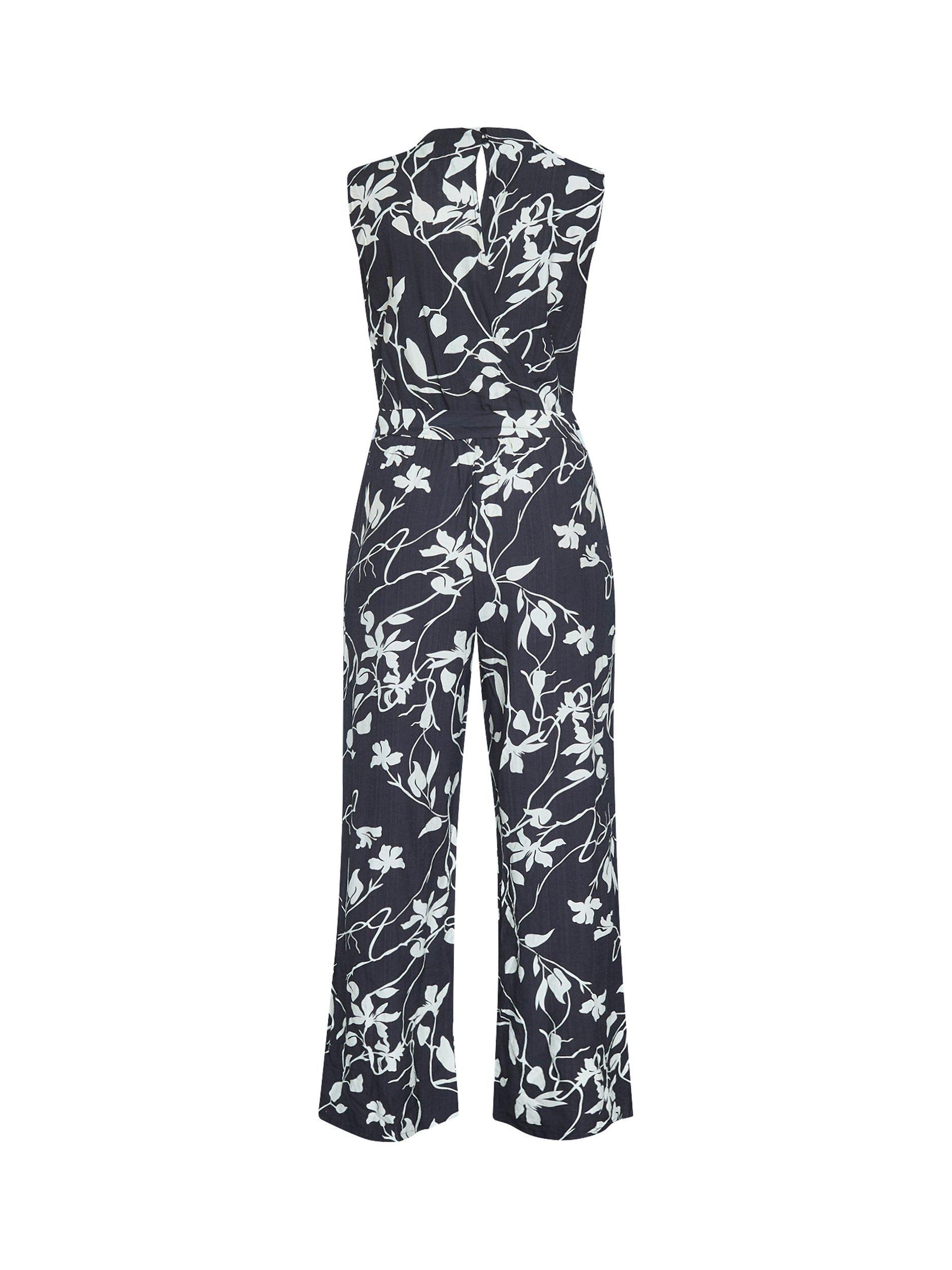 Product image 3 of 3, which shows Sisters Point Guto Floral Sleeveless Jumpsuit, Multi, XS
