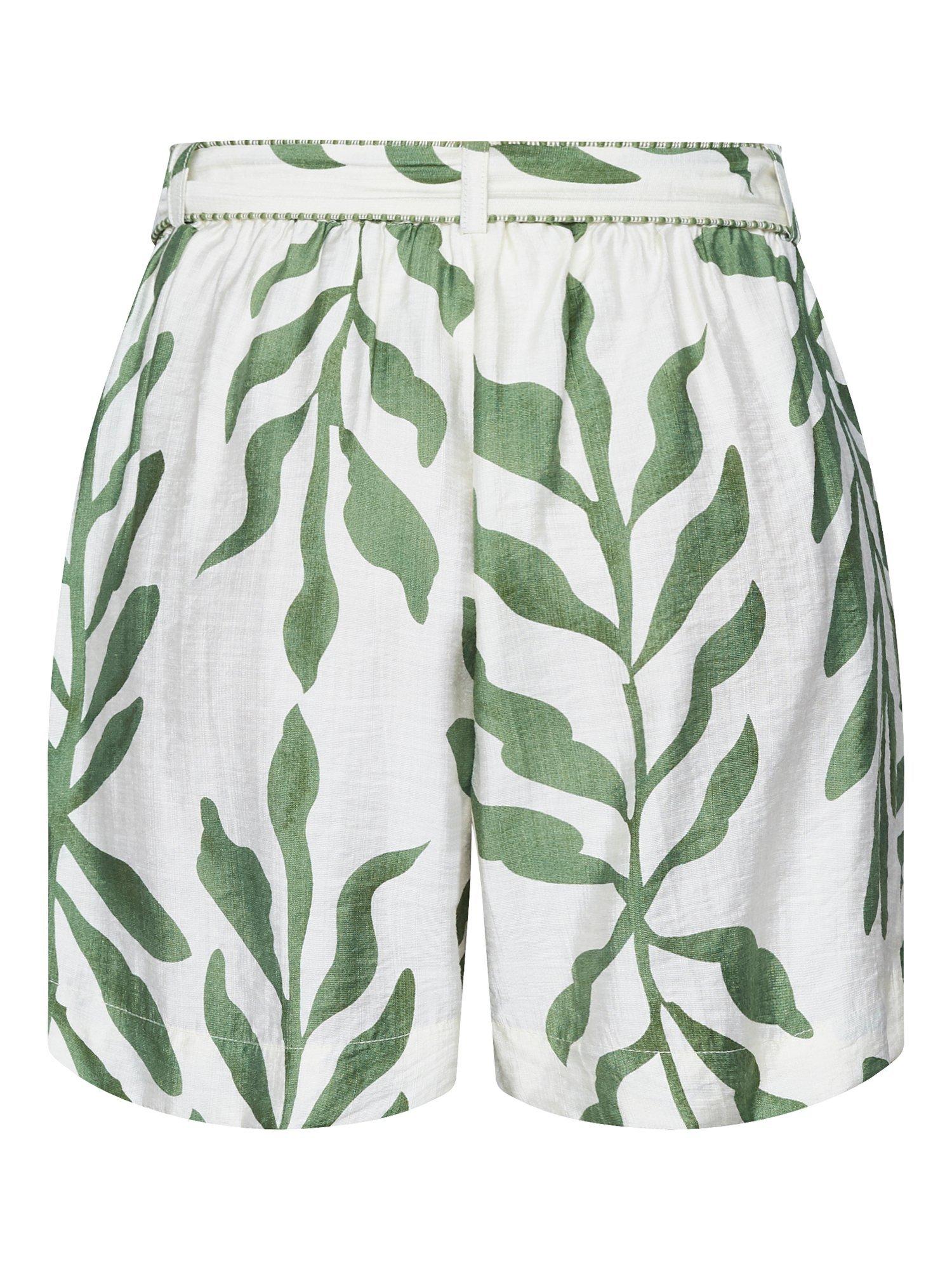 Product image 4 of 4, which shows Sisters Point Ella Floral Culotte Shorts, Multi, XL