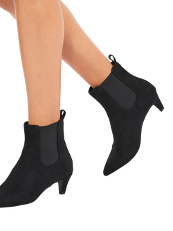 Carvela Franca Kitten Heeled Ankle Boots - view 2, Black
