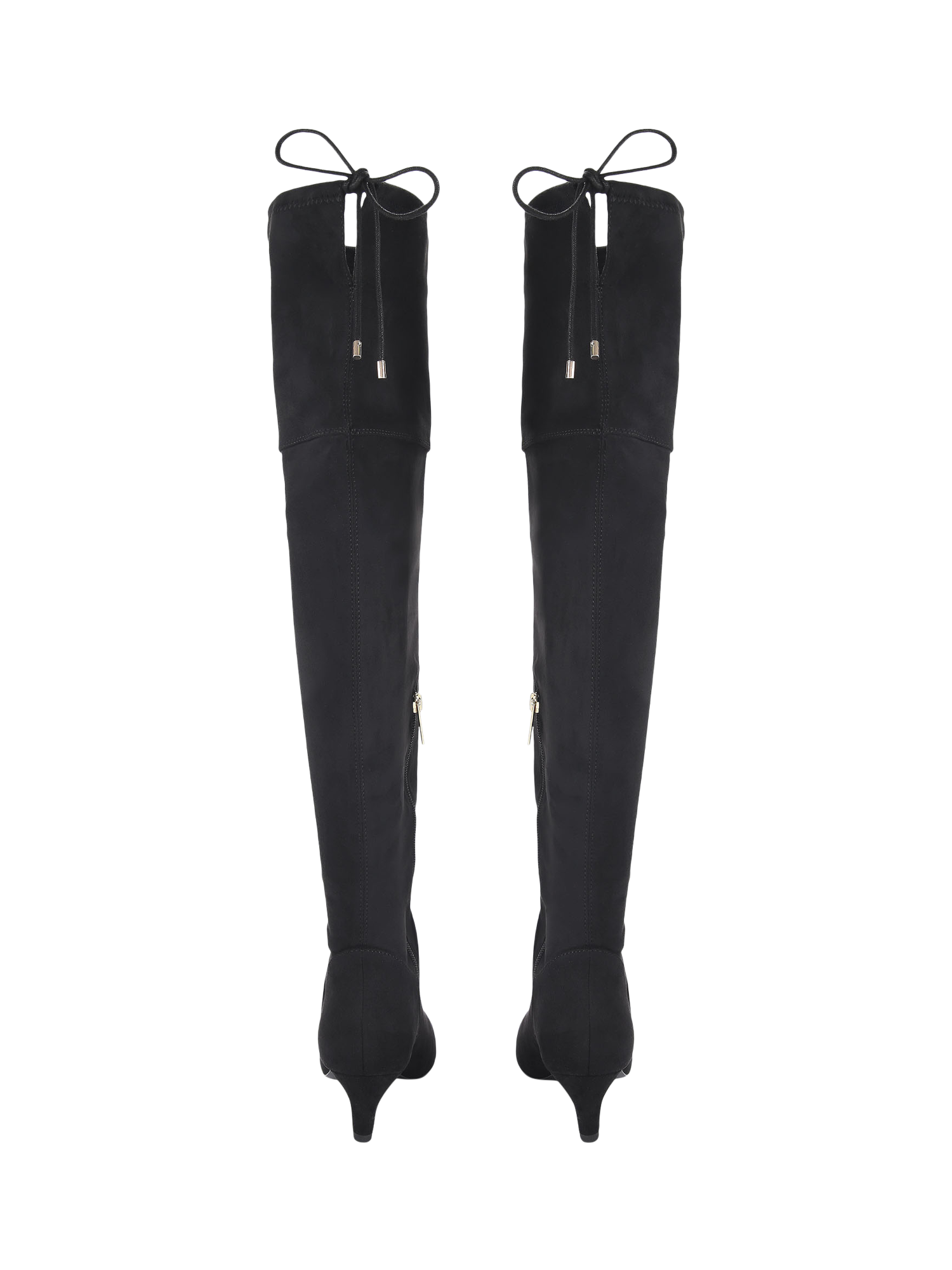 Product image 3 of 4, which shows Carvela Franca Over The Knee Boots, Black, 3