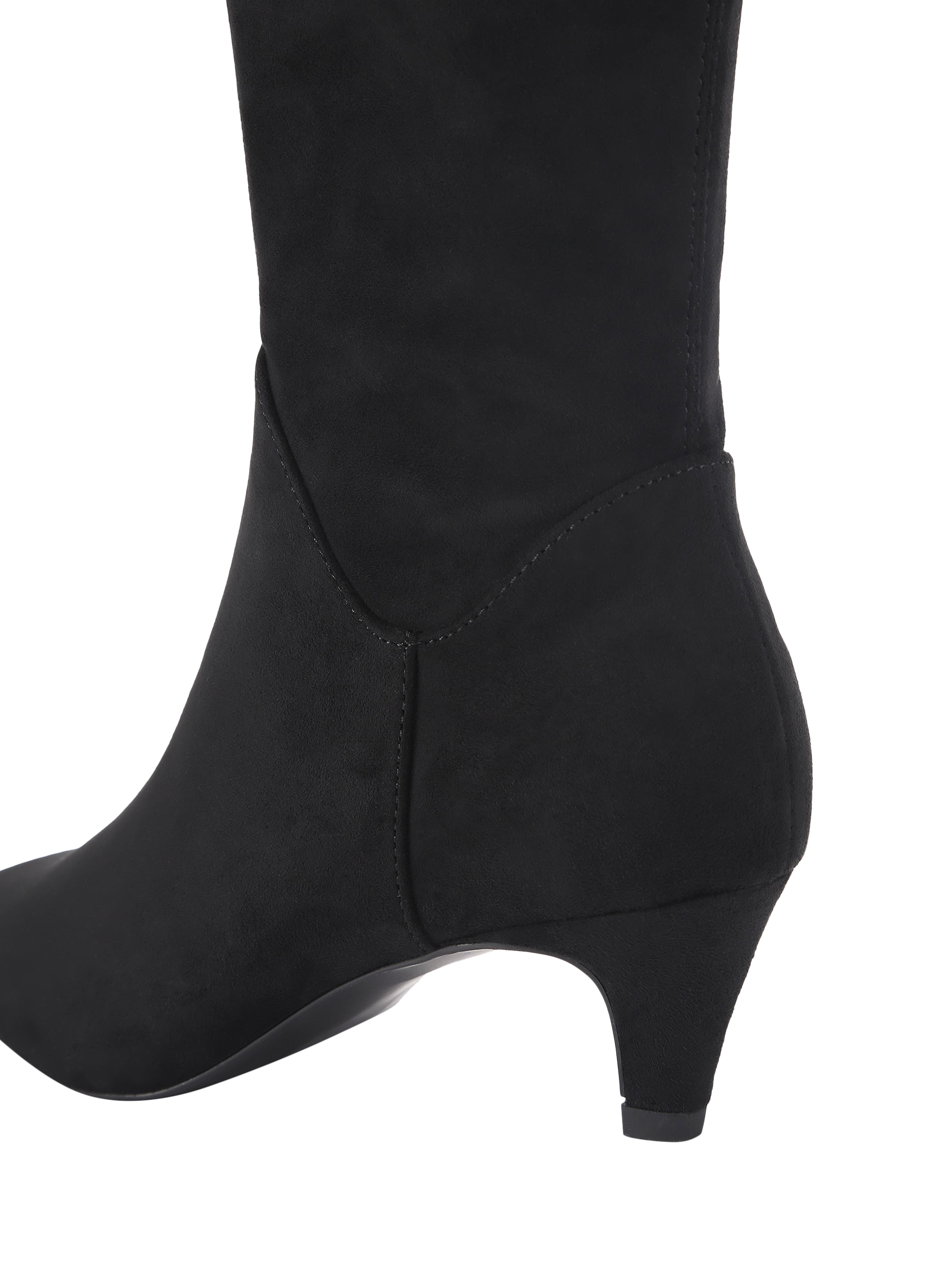 Product image 4 of 4, which shows Carvela Franca Over The Knee Boots, Black, 3