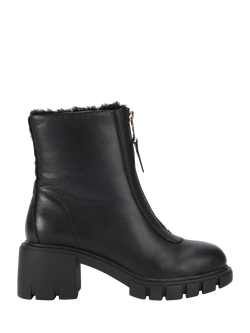 Carvela Ignite Zip Ankle Boots, Black, Black