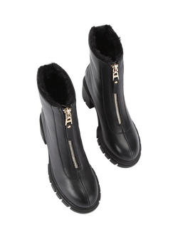 Carvela Ignite Zip Ankle Boots, Black - view 2, Black