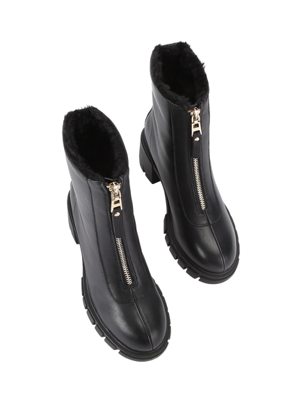Carvela Ignite Zip Ankle Boots, Black - view 2, Black