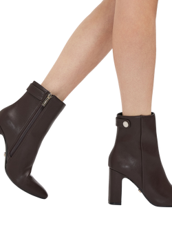 Carvela Jackpot Heeled Wide Fit Ankle Boots - view 2, Brown