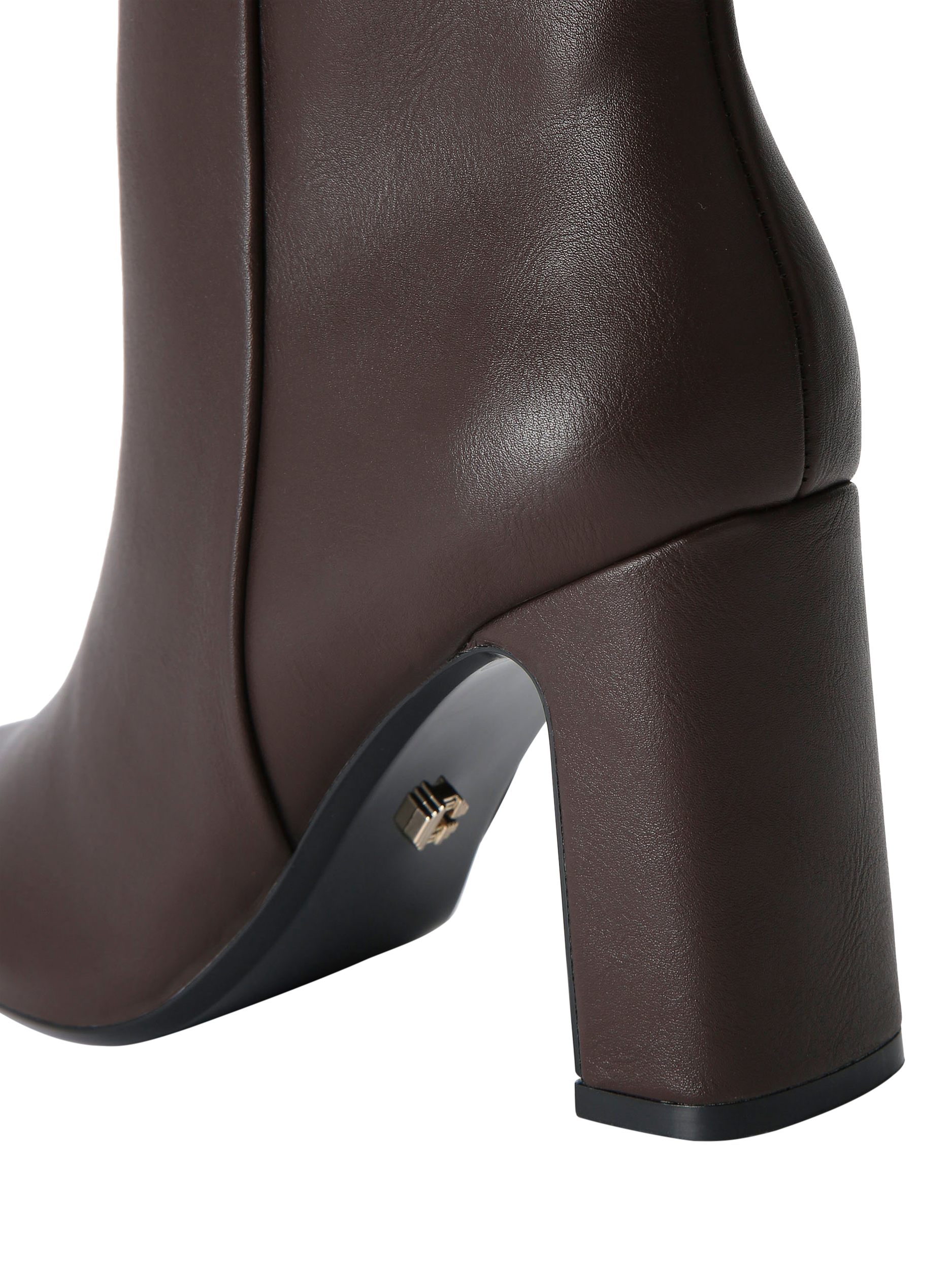 Product image 5 of 11, which shows Carvela Jackpot Heeled Wide Fit Ankle Boots, Brown, 3