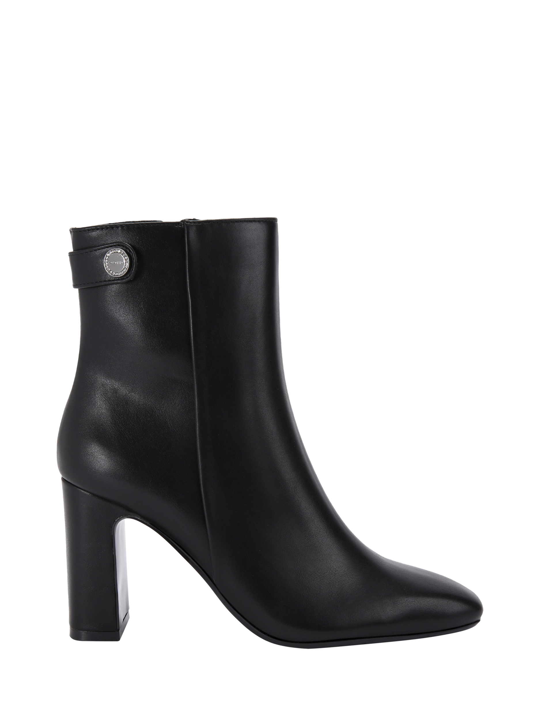 Carvela Jackpot Heeled Wide Fit Ankle Boots, Black