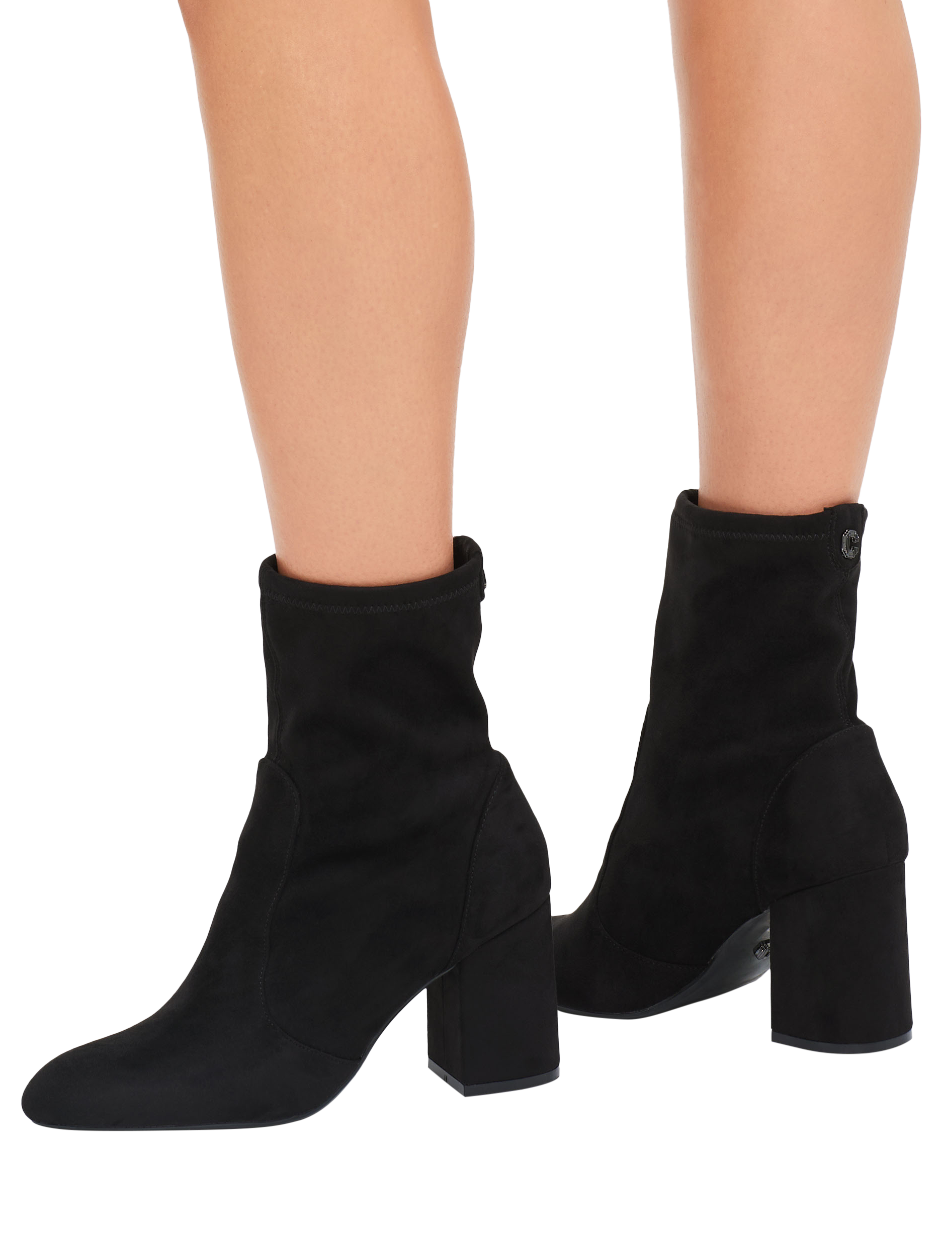 Product image 2 of 4, which shows Carvela Vito Ankle Boots, Black, 3
