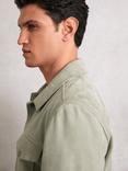 Reiss Edington Suede Shirt Jacket