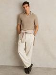 Reiss Merit Cotton Blend Polo Shirt