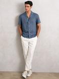 Reiss Ando Airforce Short Sleeve Shirt