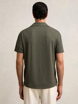 Reiss Ando Short Sleeve Shirt - view 2, Dark Green