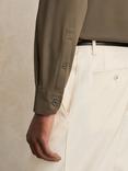 Reiss Charge Regular Fit Shirt, Olive Green