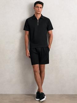 Reiss Barber Shorts, Black, Black