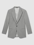 Reiss Inspire Slim Fit Wool Single Breasted Suit Blazer, Mid Grey