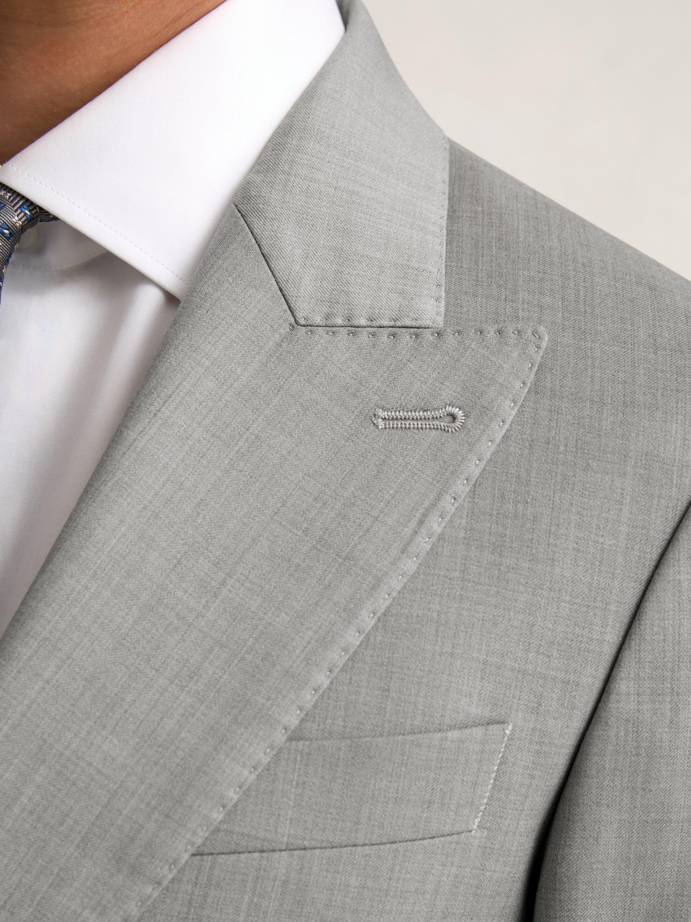 Product image 3 of 4, which shows Reiss Inspire Slim Fit Wool Single Breasted Suit Blazer, Mid Grey, 38