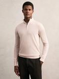 Reiss Blackhall Half Zip Merino Wool Jumper