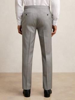 Reiss Inspire Wool Trousers - view 2, Mid Grey