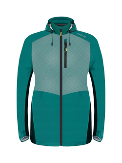 Proviz Women's REFLECT360 Reflective Lumina Hooded Running Jacket, Teal