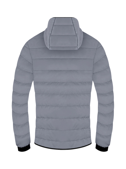 Proviz Women's Reflective Down Jacket, Grey - view 2, Grey