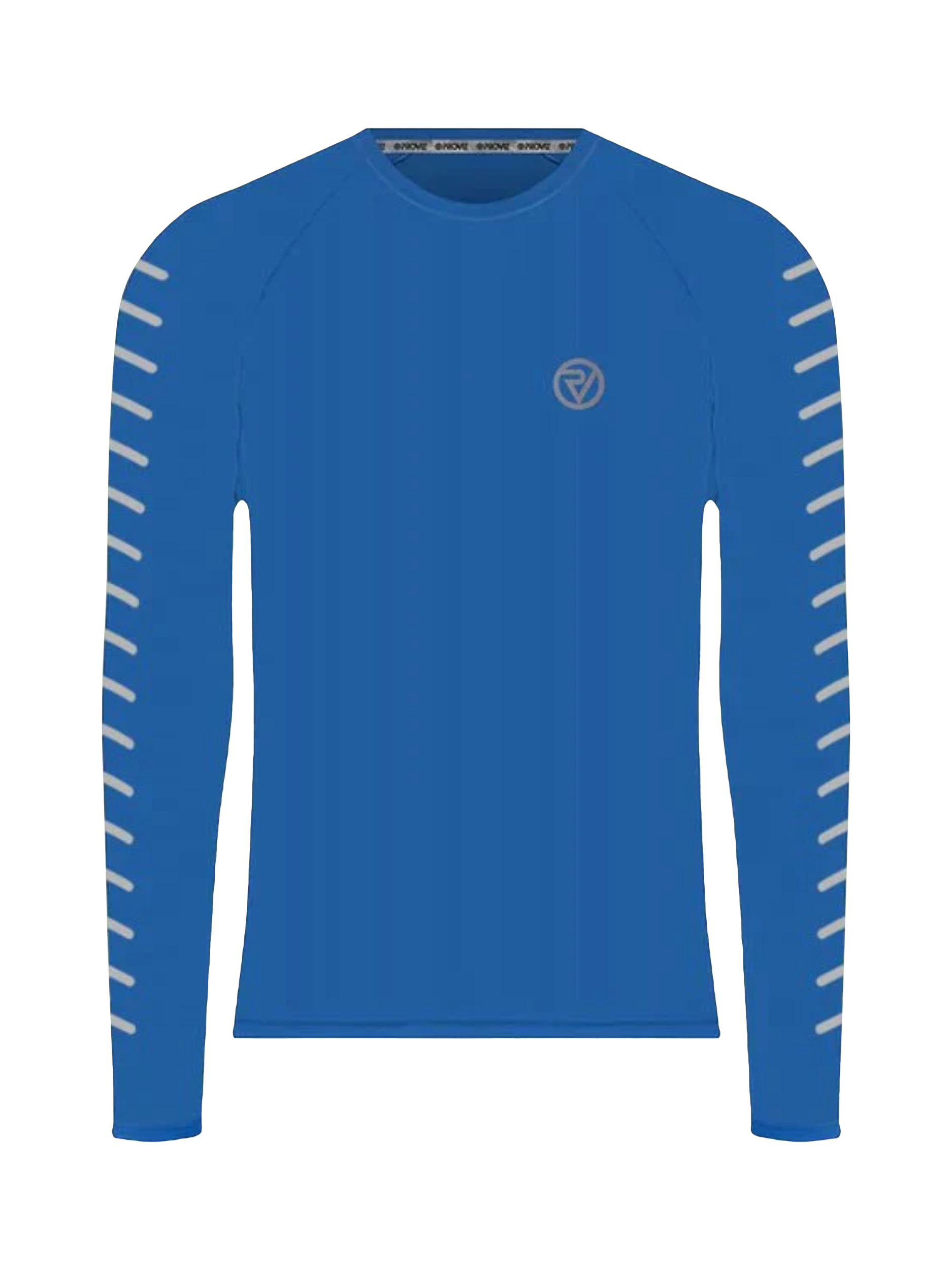 Product image 1 of 5, which shows Proviz Men' s REFLECT360 Long Sleeve Running Top, Blue, XXL