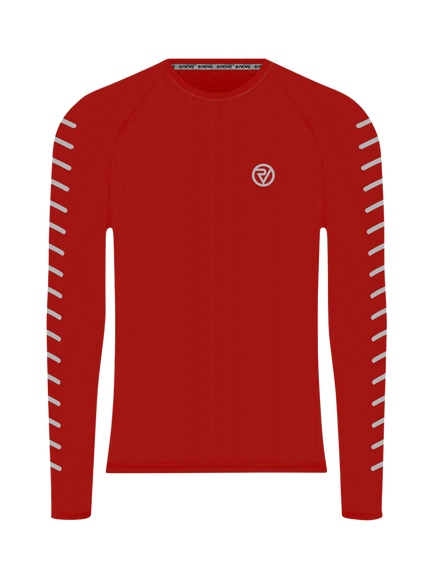 Proviz Men' s REFLECT360 Long Sleeve Running Top, Red