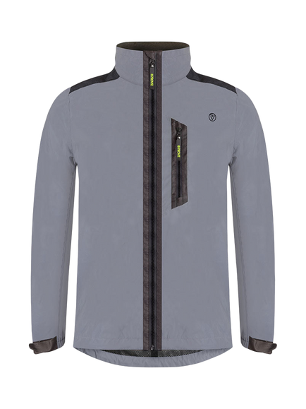 Proviz Men's REFLECT360 City Cycling Jacket, Grey, Grey