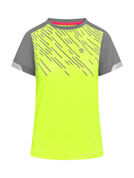 Proviz Women's Running Shirt, Yellow