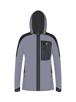 Proviz Women's REFLECT360 Outdoor Hooded Jacket, Grey, Grey