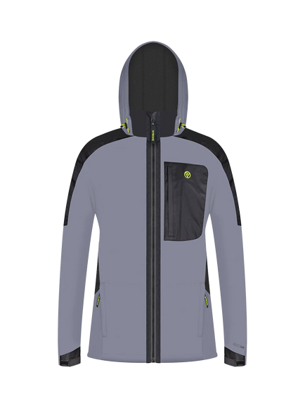 Proviz Women's REFLECT360 Outdoor Hooded Jacket, Grey, Grey