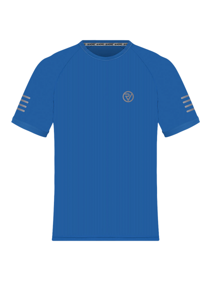 Proviz Men's REFLECT360 Reflective Short Sleeve Running Top, Blue