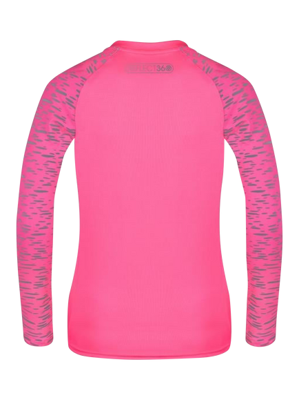 Proviz Reflective Long Sleeve Running Top - view 2, Pink